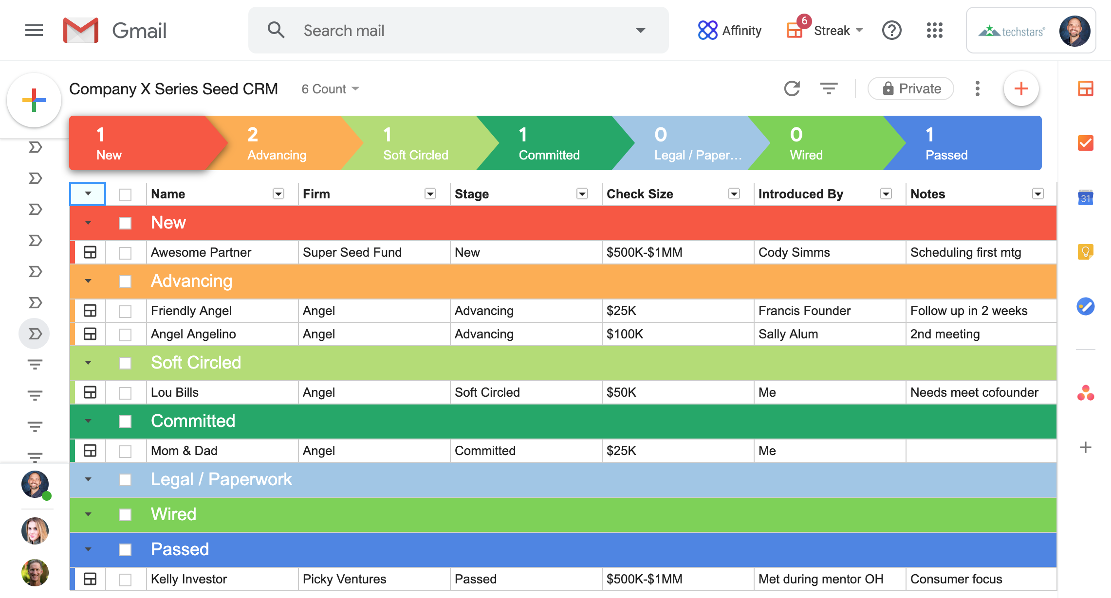 Build Your Investor Pipeline Worksheet
